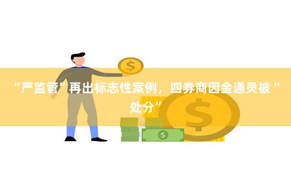 “严监管”再出标志性案例，四券商因金通灵被“处分”