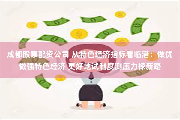 成都股票配资公司 从特色经济指标看临港：做优做强特色经济 更好地试制度测压力探新路