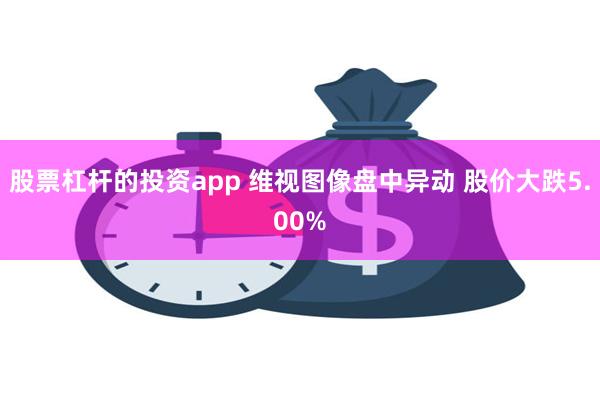 股票杠杆的投资app 维视图像盘中异动 股价大跌5.00%